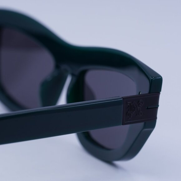 Palm Angels PERI10E CLAIRE 5507 Sunglasses Green Cat Eye Frame, Dark Grey Lenses - Picture 8 of 9